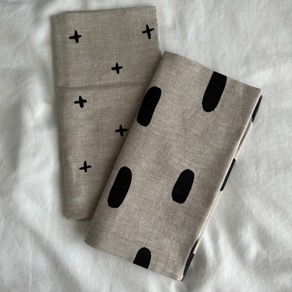 Pair of Cotton & Flax tea towels